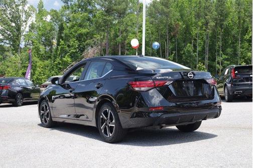 Black 2024 Nissan Sentra SV
