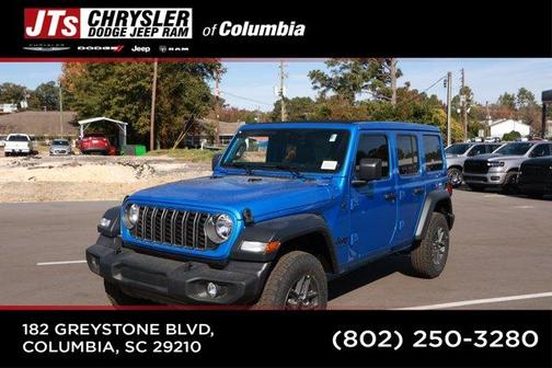 Hydro Blue Pearlcoat 2026 Jeep Wrangler Sport