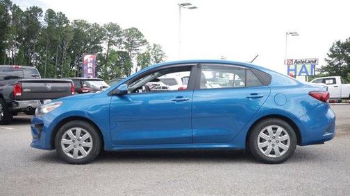 Blue 2022 Kia Rio S