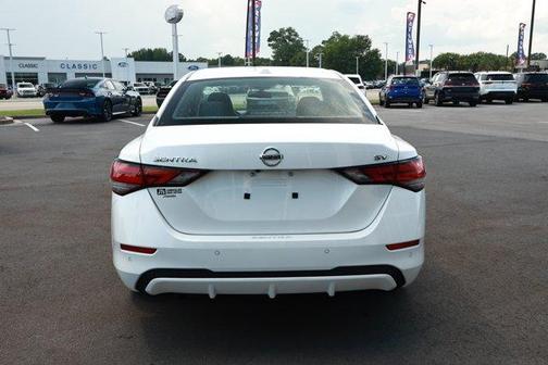 Aspen White 2022 Nissan Sentra SV