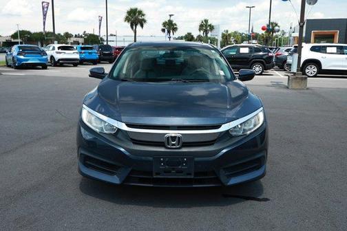 Modern Steel Metallic 2016 Honda Civic EX