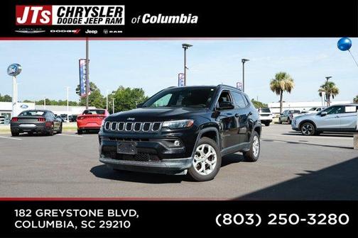 Diamond Black 2024 Jeep Compass Latitude