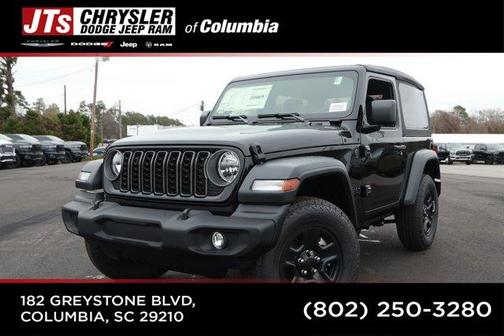 Black Clearcoat 2026 Jeep Wrangler Sport