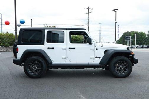 Bright White Clearcoat 2024 Jeep Wrangler Sport