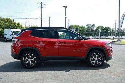 Red 2024 Jeep Compass Limited
