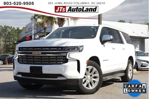 Summit White 2023 Chevrolet Suburban Premier