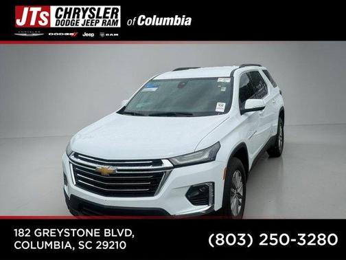 Summit White 2023 Chevrolet Traverse LT Cloth