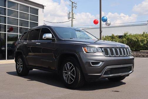 Granite Crystal Clearcoat Metallic 2018 Jeep Grand Cherokee Limited