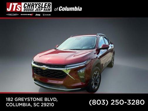 Crimson Metallic 2025 Chevrolet Trax LT