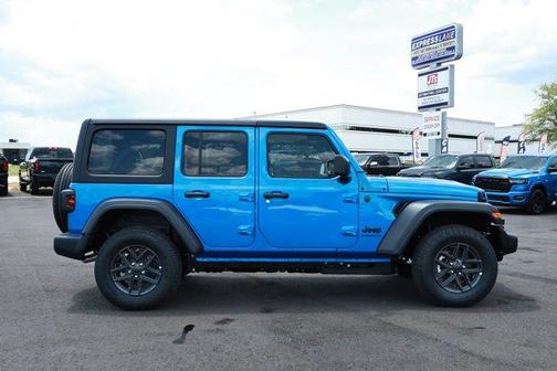 Hydro Blue Pearlcoat 2026 Jeep Wrangler Sport