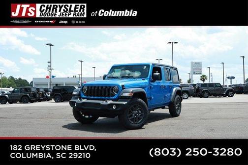 Hydro Blue Pearlcoat 2026 Jeep Wrangler Sport