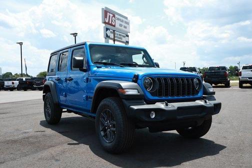 Hydro Blue Pearlcoat 2026 Jeep Wrangler Sport