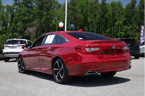 Red 2020 Honda Accord Sport 1.5T