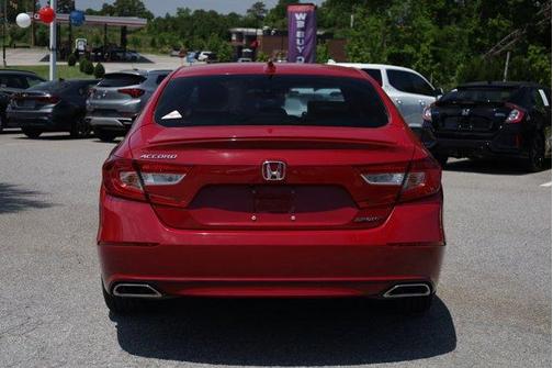 Red 2020 Honda Accord Sport 1.5T