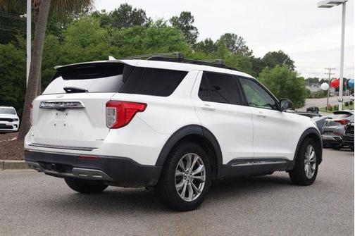 White 2020 Ford Explorer XLT