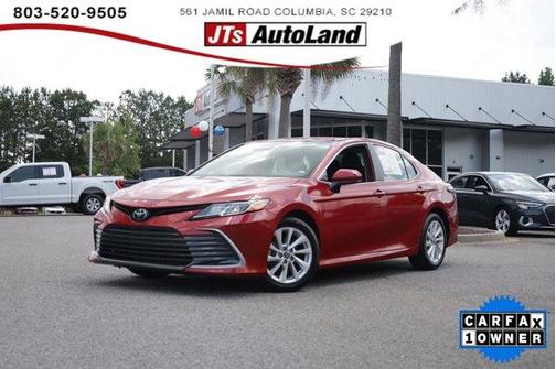 Red 2024 Toyota Camry LE