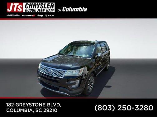 Shadow Black 2016 Ford Explorer Platinum