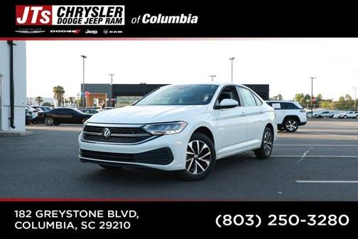 Pure White 2024 Volkswagen Jetta 1.5T S