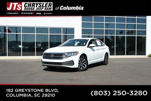 Pure White 2024 Volkswagen Jetta 1.5T S