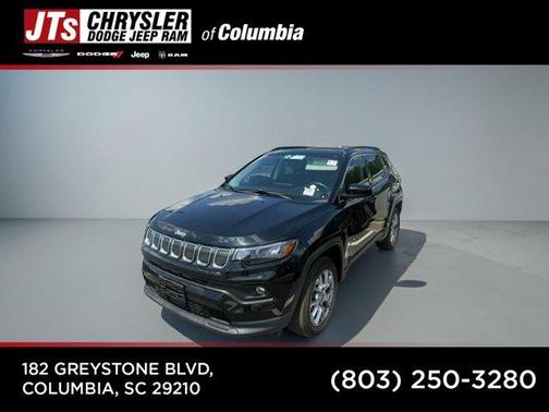 Diamond Black 2022 Jeep Compass Latitude Lux