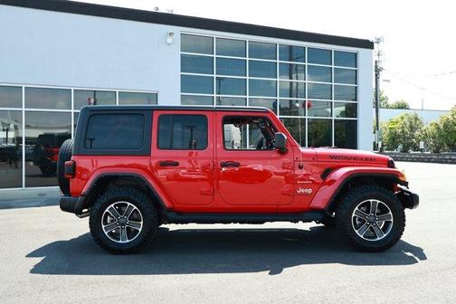 Firecracker Red Clearcoat 2023 Jeep Wrangler Sahara