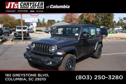 Granite Crystal Clearcoat Metallic 2026 Jeep Wrangler Sport