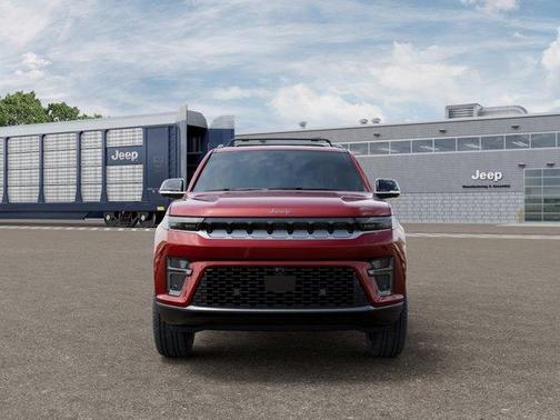 Velvet Red Pearlcoat 2026 Jeep Grand Wagoneer L Base