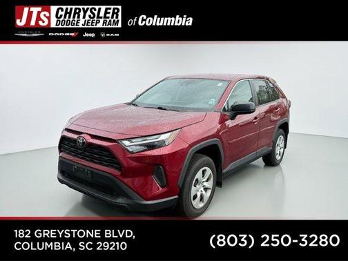 Red 2023 Toyota RAV4 LE