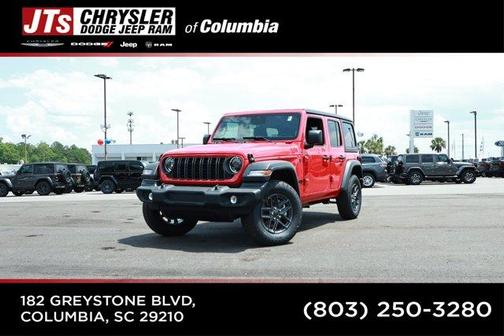 Firecracker Red Clearcoat 2026 Jeep Wrangler Sport