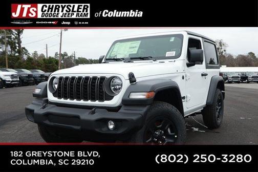 Bright White Clearcoat 2026 Jeep Wrangler Sport