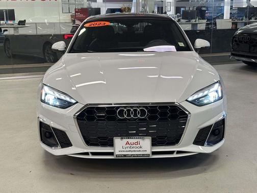 Glacier White Metallic 2023 Audi A5 45 S line Premium Plus