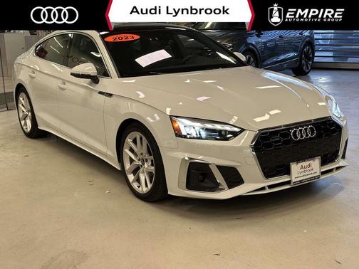 Glacier White Metallic 2023 Audi A5 45 S line Premium Plus