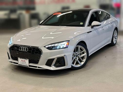 Glacier White Metallic 2023 Audi A5 45 S line Premium Plus