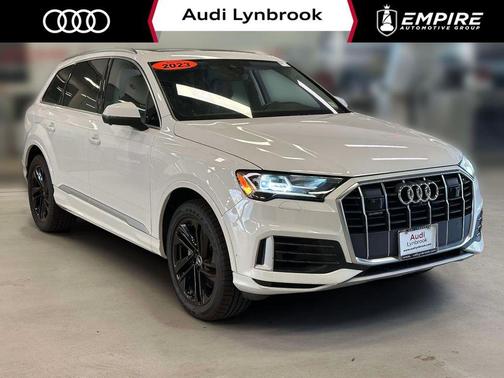 Carrara White 2023 Audi Q7 55 Premium Plus