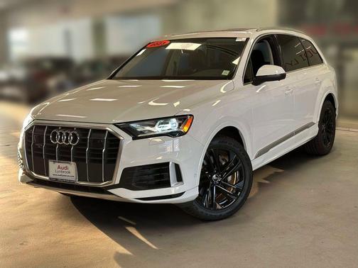 Carrara White 2023 Audi Q7 55 Premium Plus