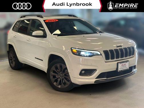 Pearl White Pearlcoat 2019 Jeep Cherokee Limited