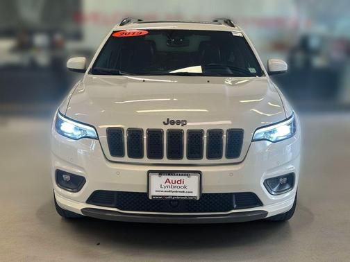 Pearl White Pearlcoat 2019 Jeep Cherokee Limited