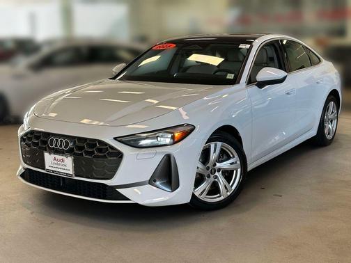 Glacier White Metallic 2025 Audi A5 2.0T quattro Premium
