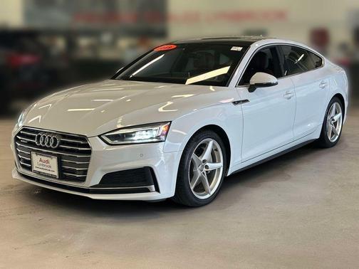 Glacier White Metallic 2019 Audi A5 2.0T Premium