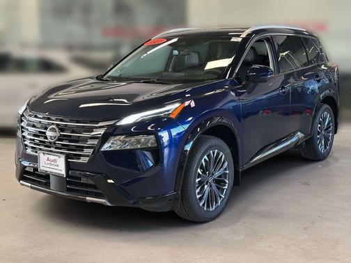 Deep Ocean Blue 2025 Nissan Rogue Platinum