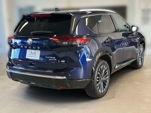 Deep Ocean Blue 2025 Nissan Rogue Platinum