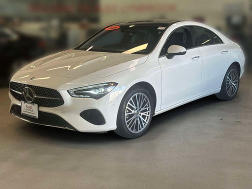 Polar White 2025 Mercedes-Benz CLA 250 Base 4MATIC
