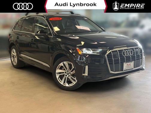 Mythos Black Metallic 2024 Audi Q7 45 Premium