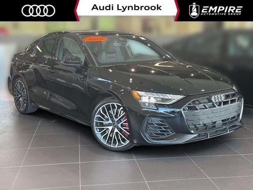 Mythos Black Metallic 2025 Audi S3 2.0T quattro Premium