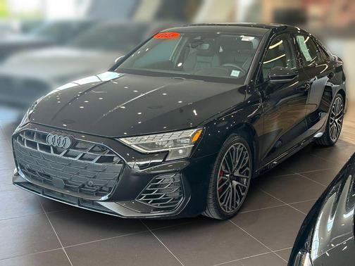 Mythos Black Metallic 2025 Audi S3 2.0T quattro Premium