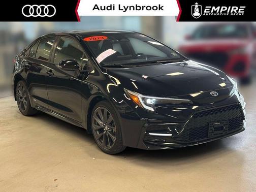 Midnight Black Metallic 2023 Toyota Corolla Hybrid SE