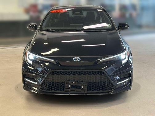 Midnight Black Metallic 2023 Toyota Corolla Hybrid SE