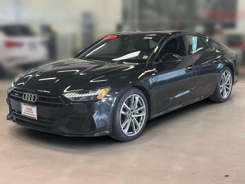 Mythos Black Metallic 2020 Audi A7 55 Premium
