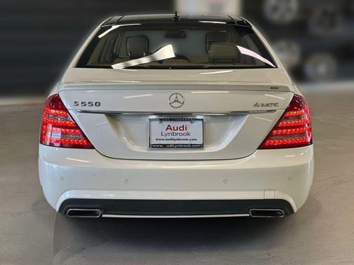 Diamond White Metallic 2013 Mercedes-Benz S-Class S 550 4MATIC