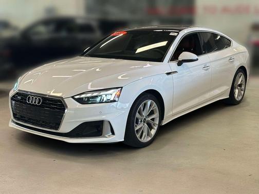 Ibis White 2023 Audi A5 40 Premium